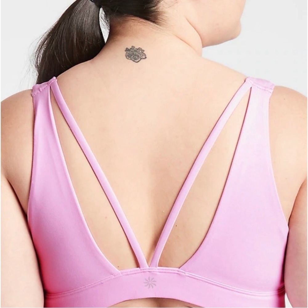 Athleta (Hearth Rose) Brown Sports Bra NWT SZ 1X - Picture 8 of 16